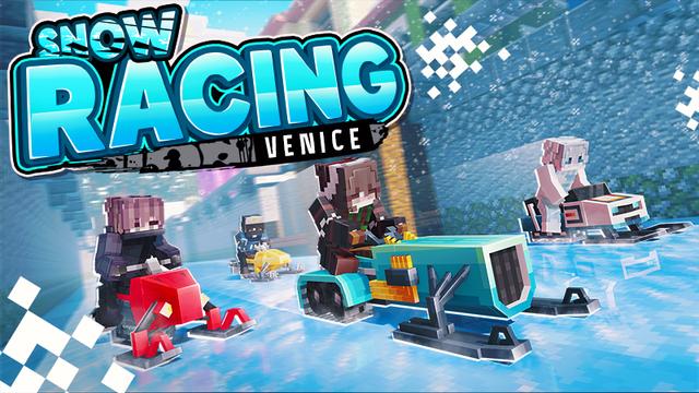 Thumbnail of the Minecraft Bedrock Marketplace product Snow Racing: Venice created by Cypress Games.