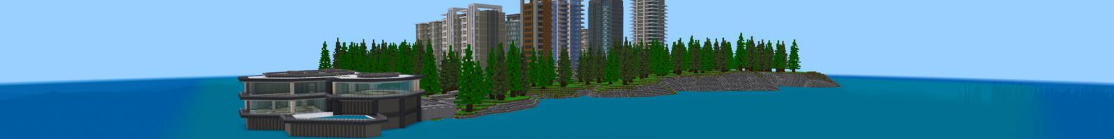 Panorama of the Minecraft Bedrock Marketplace product Streamer Life created by Cypress Games.
