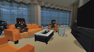 Screenshot of the Minecraft Bedrock Marketplace product Streamer Life created by Cypress Games.