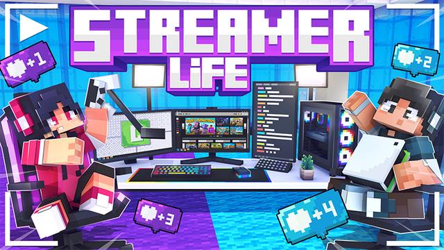 Thumbnail of the Minecraft Bedrock Marketplace product Streamer Life created by Cypress Games.
