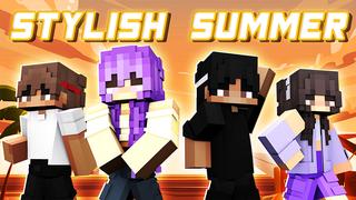 Thumbnail of the Minecraft Bedrock Marketplace product Stylish Summer created by Cypress Games.