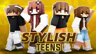 Thumbnail of the Minecraft Bedrock Marketplace product Stylish Teens created by Cypress Games.