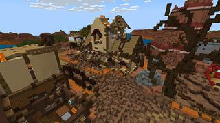 Screenshot of the Minecraft Bedrock Marketplace product Super TNT created by Cypress Games.