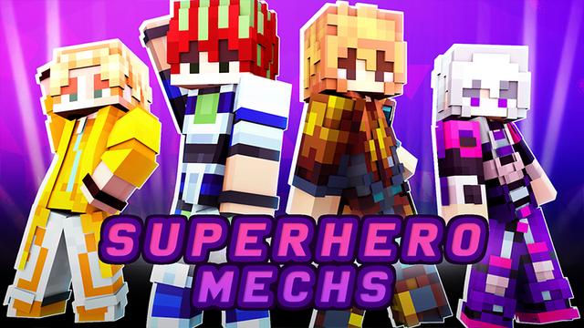 Thumbnail of the Minecraft Bedrock Marketplace product Superhero Mechs created by Cypress Games.