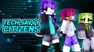 Thumbnail of the Minecraft Bedrock Marketplace product Tech Savvy Citizens created by Cypress Games.