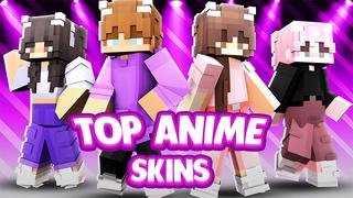 Thumbnail of the Minecraft Bedrock Marketplace product Top Anime Skins created by Cypress Games.