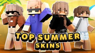 Thumbnail of the Minecraft Bedrock Marketplace product Top Summer Skins created by Cypress Games.