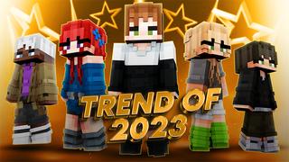 Thumbnail of the Minecraft Bedrock Marketplace product Trend of 2023 created by Cypress Games.