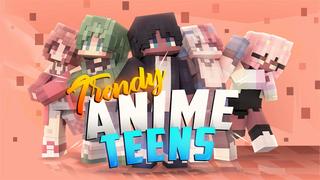 Thumbnail of the Minecraft Bedrock Marketplace product Trendy Anime Teens created by Cypress Games.