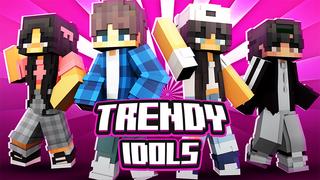 Thumbnail of the Minecraft Bedrock Marketplace product Trendy Idols created by Cypress Games.