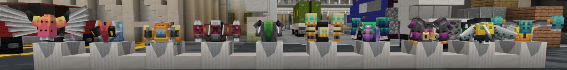 Panorama of the Minecraft Bedrock Marketplace product Ultimate Jetpacks created by Cypress Games.