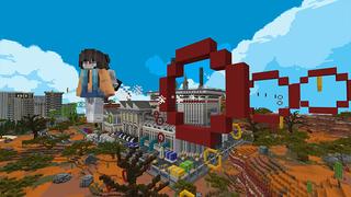 Screenshot of the Minecraft Bedrock Marketplace product Ultimate Jetpacks created by Cypress Games.