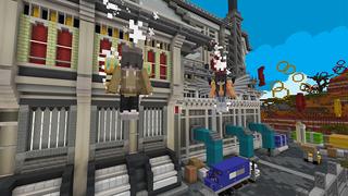 Screenshot of the Minecraft Bedrock Marketplace product Ultimate Jetpacks created by Cypress Games.