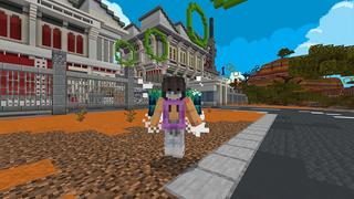 Screenshot of the Minecraft Bedrock Marketplace product Ultimate Jetpacks created by Cypress Games.