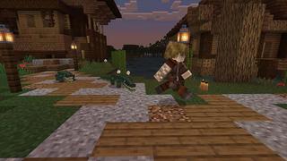 Screenshot of the Minecraft Bedrock Marketplace product Underwater Danger created by Cypress Games.