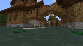 Screenshot of the Minecraft Bedrock Marketplace product Underwater Danger created by Cypress Games.