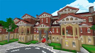 Screenshot of the Minecraft Bedrock Marketplace product University College created by Cypress Games.
