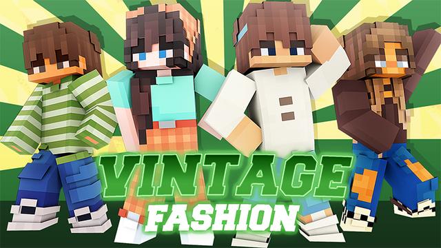 Thumbnail of the Minecraft Bedrock Marketplace product Vintage Fashion created by Cypress Games.