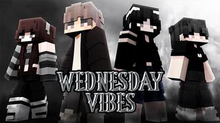 Thumbnail of the Minecraft Bedrock Marketplace product Wednesday Vibes created by Cypress Games.