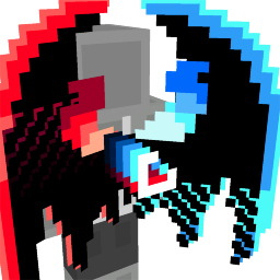 Thumbnail of the Minecraft Bedrock Marketplace product Black Backrooms Glitch Eyes Wings created by Dalibu Studios.