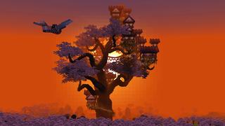 Screenshot of the Minecraft Bedrock Marketplace product Cherry Blossom Village created by Dalibu Studios.