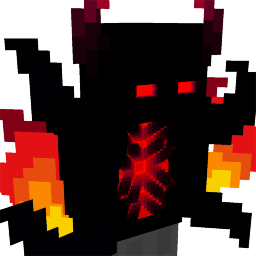 Thumbnail of the Minecraft Bedrock Marketplace product Dark Fire Demon Suit created by Dalibu Studios.