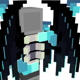 Thumbnail of the Minecraft Bedrock Marketplace product Deep Dark Sculk Warden King Wings created by Dalibu Studios.