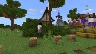 Screenshot of the Minecraft Bedrock Marketplace product Don't Touch Grass created by Dalibu Studios.