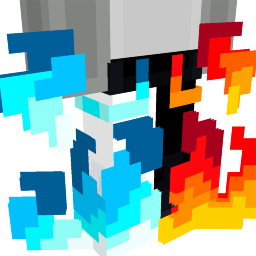 Thumbnail of the Minecraft Bedrock Marketplace product Dual White Flame Demon Knight Trousers created by Dalibu Studios.