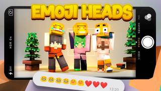 Thumbnail of the Minecraft Bedrock Marketplace product Emoji Heads created by Dalibu Studios.