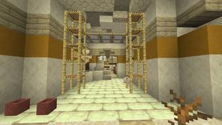 Screenshot of the Minecraft Bedrock Marketplace product Enchanted Pyramid created by Dalibu Studios.
