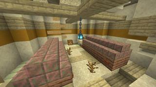 Screenshot of the Minecraft Bedrock Marketplace product Enchanted Pyramid created by Dalibu Studios.