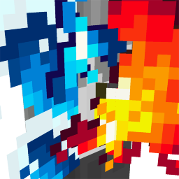 Thumbnail of the Minecraft Bedrock Marketplace product Fire and Water Wings created by Dalibu Studios.