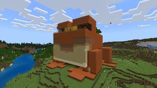 Screenshot of the Minecraft Bedrock Marketplace product Frog Survival created by Dalibu Studios.