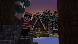 Screenshot of the Minecraft Bedrock Marketplace product Frozen Villa created by Dalibu Studios.