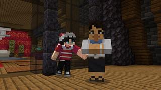 Screenshot of the Minecraft Bedrock Marketplace product Frozen Villa created by Dalibu Studios.