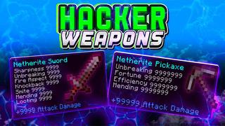 Thumbnail of the Minecraft Bedrock Marketplace product Hacker Weapons created by Dalibu Studios.