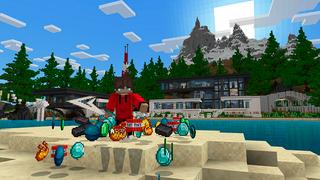 Screenshot of the Minecraft Bedrock Marketplace product Mansion For Rich People created by Dalibu Studios.