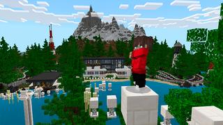 Screenshot of the Minecraft Bedrock Marketplace product Mansion For Rich People created by Dalibu Studios.