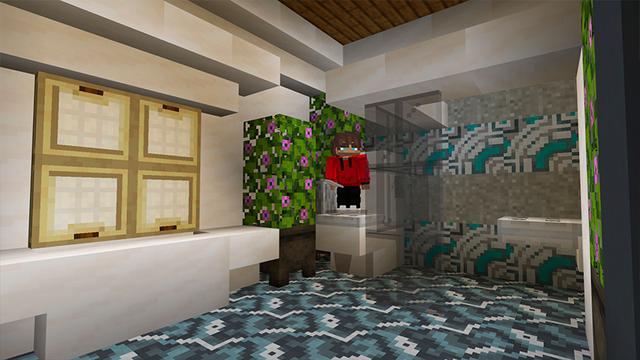 Screenshot of the Minecraft Bedrock Marketplace product Mansion For Rich People created by Dalibu Studios.