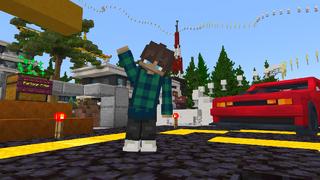 Screenshot of the Minecraft Bedrock Marketplace product Modern Muscle Cars created by Dalibu Studios.