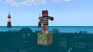 Screenshot of the Minecraft Bedrock Marketplace product One Block Ocean created by Dalibu Studios.