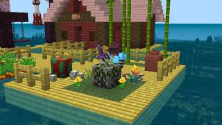 Screenshot of the Minecraft Bedrock Marketplace product One Block Ocean created by Dalibu Studios.