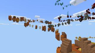 Screenshot of the Minecraft Bedrock Marketplace product Parkour created by Dalibu Studios.