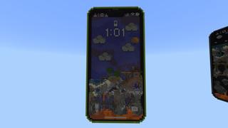 Screenshot of the Minecraft Bedrock Marketplace product Phone Survival created by Dalibu Studios.