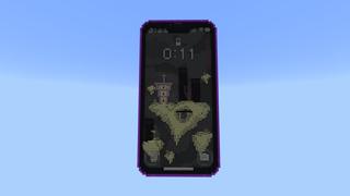 Screenshot of the Minecraft Bedrock Marketplace product Phone Survival created by Dalibu Studios.