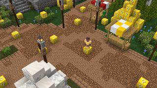 Screenshot of the Minecraft Bedrock Marketplace product Piglin Attack created by Dalibu Studios.