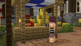 Screenshot of the Minecraft Bedrock Marketplace product Piglin Attack created by Dalibu Studios.