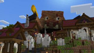 Screenshot of the Minecraft Bedrock Marketplace product Piglin Attack created by Dalibu Studios.