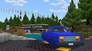 Screenshot of the Minecraft Bedrock Marketplace product Private Villa created by Dalibu Studios.